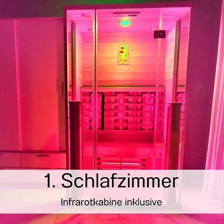 Matheaperle Mit Infrarotkabine 公寓 Nidda